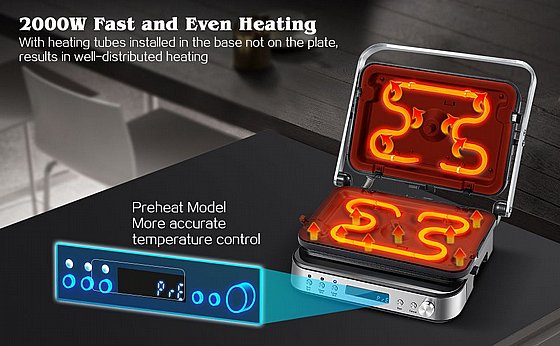 SMART MULTI CONTACT 6-IN-1 PRO GRILL ���� ������ 2025 ��� :  fire 10Pr0 
