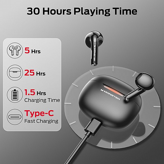 ������� �������� Monster MH22211    Bluetooth  5.4  �������� �����   25 ���� �����  