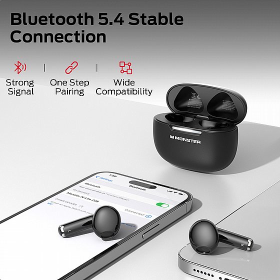 ������� �������� Monster MH22211    Bluetooth  5.4  �������� �����   25 ���� �����  