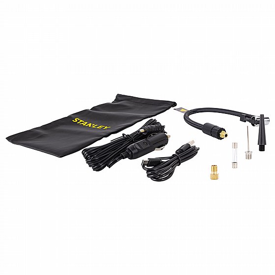 משאבת אויר חשמלית נטענת וניידת סטנלי SXIF0101