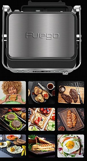 SMART MULTI CONTACT 5-IN-1 PRO GRILL ���� ������ 2025 fire200 